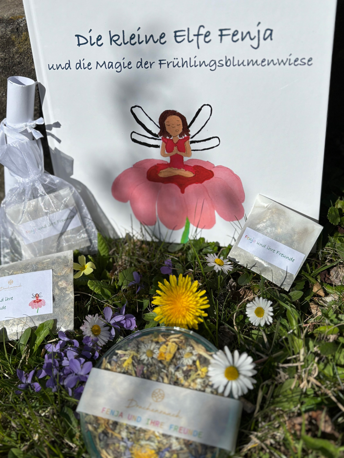 Buch: Die kleine Elfe Fenja und die Magie der Frühlingsblumenwiese